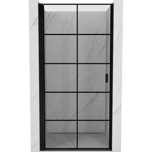 MEXEN - MIST dverná časť (1d) 70x200 cm 6mm čierna, dekor, ľavé 8A2-070-000-70-77-L vyobraziť