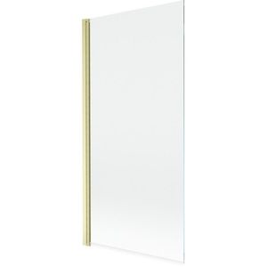 MEXEN - MIST vaňová zástena 90x150 cm 6mm 1-s, zlatá kartáčovaná, číra 8A9-090-001-55-00 vyobraziť