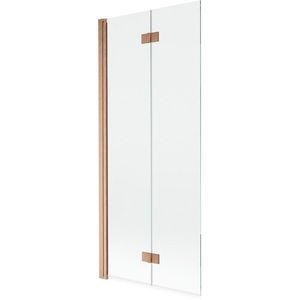 MEXEN - MIST vaňová zástena 80x150 cm 6mm 2-s, meď kartáčovaná, číra, ľavá 8A9-080-002-65-00-L vyobraziť