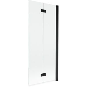 MEXEN - MIST vaňová zástena 80x150 cm 6mm 2-s, čierna, číra, pravá 8A9-080-002-70-00-P vyobraziť