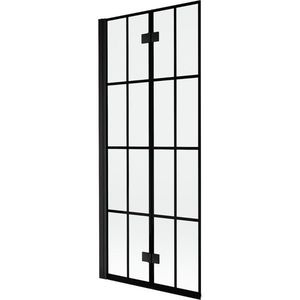 MEXEN - MIST vaňová zástena 80x150 cm 6mm 2-s, čierna, dekor, ľavá 8A9-080-002-70-77-L vyobraziť