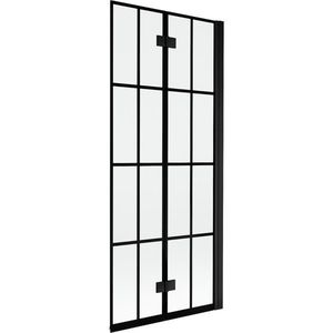 MEXEN - MIST vaňová zástena 80x150 cm 6mm 2-s, čierna, dekor, pravá 8A9-080-002-70-77-P vyobraziť