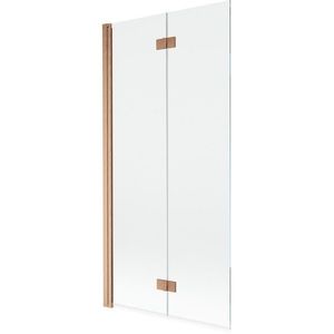 MEXEN - MIST vaňová zástena 90x150 cm 6mm 2-s, meď kartáčovaná, číra, ľavá 8A9-090-002-65-00-L vyobraziť