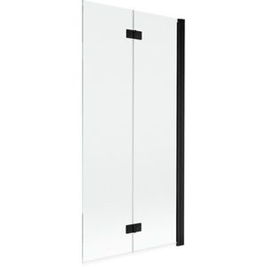 MEXEN - MIST vaňová zástena 90x150 cm 6mm 2-s, čierna, číra, pravá 8A9-090-002-70-00-P vyobraziť