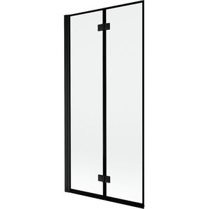 MEXEN - MIST vaňová zástena 90x150 cm 6mm 2-s, čierna, okraj, ľavá 8A9-090-002-70-70-L vyobraziť