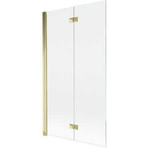 MEXEN - MIST vaňová zástena 100x150 cm 6mm 2-s, zlatá, číra, ľavá 8A9-100-002-50-00-L vyobraziť