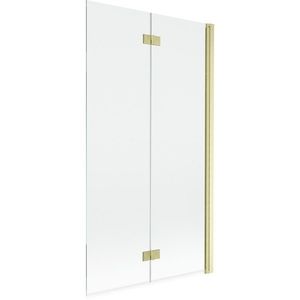 MEXEN - MIST vaňová zástena 100x150 cm 6mm 2-s, zlatá kartáčovaná, číra, pravá 8A9-100-002-55-00-P vyobraziť