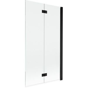 MEXEN - MIST vaňová zástena 100x150 cm 6mm 2-s, čierna, číra, pravá 8A9-100-002-70-00-P vyobraziť