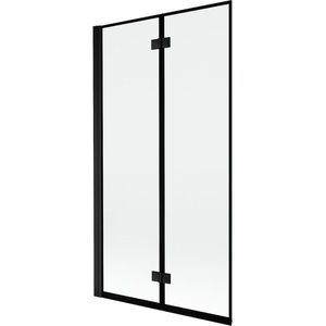 MEXEN - MIST vaňová zástena 100x150 cm 6mm 2-s, čierna, okraj, ľavá 8A9-100-002-70-70-L vyobraziť