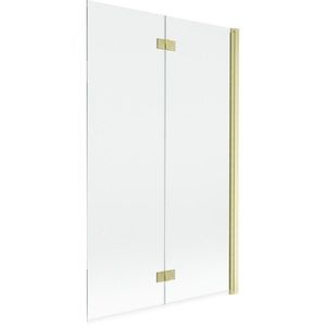 MEXEN - MIST vaňová zástena 110x150 cm 6mm 2-s, zlatá kartáčovaná, číra, pravá 8A9-110-002-55-00-P vyobraziť