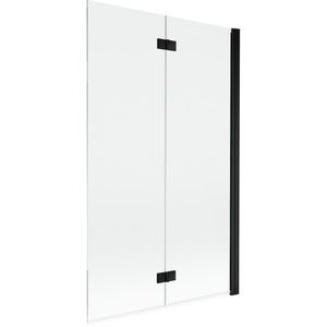 MEXEN - MIST vaňová zástena 110x150 cm 6mm 2-s, čierna, číra, pravá 8A9-110-002-70-00-P vyobraziť