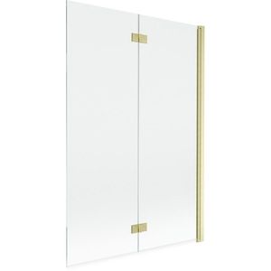 MEXEN - MIST vaňová zástena 120x150 cm 6mm 2-s, zlatá kartáčovaná, číra, pravá 8A9-120-002-55-00-P vyobraziť