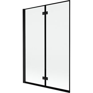 MEXEN - MIST vaňová zástena 120x150 cm 6mm 2-s, čierna, okraj, ľavá 8A9-120-002-70-70-L vyobraziť