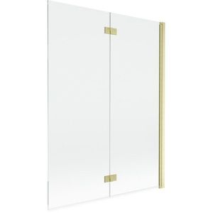 MEXEN - MIST vaňová zástena 130x150 cm 6mm 2-s, zlatá kartáčovaná, číra, pravá 8A9-130-002-55-00-P vyobraziť