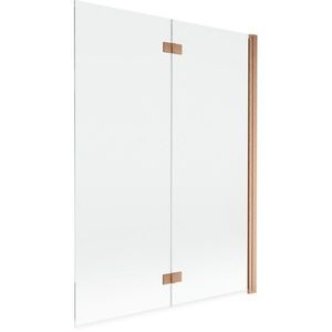 MEXEN - MIST vaňová zástena 130x150 cm 6mm 2-s, meď kartáčovaná, číra, pravá 8A9-130-002-65-00-P vyobraziť