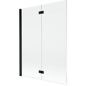 MEXEN - MIST vaňová zástena 130x150 cm 6mm 2-s, čierna, číra, ľavá 8A9-130-002-70-00-L vyobraziť