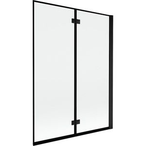 MEXEN - MIST vaňová zástena 130x150 cm 6mm 2-s, čierna, okraj, pravá 8A9-130-002-70-70-P vyobraziť