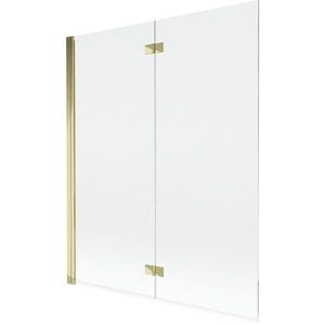 MEXEN - MIST vaňová zástena 140x150 cm 6mm 2-s, zlatá, číra, ľavá 8A9-140-002-50-00-L vyobraziť