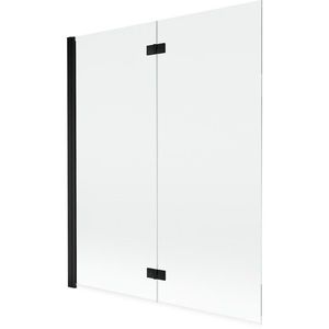 MEXEN - MIST vaňová zástena 140x150 cm 6mm 2-s, čierna, číra, ľavá 8A9-140-002-70-00-L vyobraziť