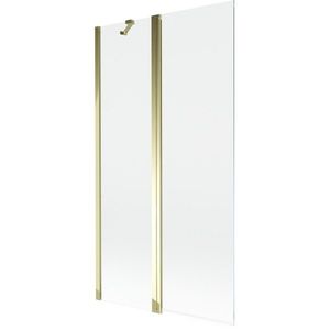 MEXEN - MIST vaňová zástena 100x150 cm 6mm f+s, zlatá, číra 8A9-100-011-50-00 vyobraziť