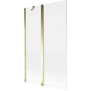MEXEN - MIST vaňová zástena 110x150 cm 6mm f+s, zlatá, číra 8A9-110-011-50-00 vyobraziť