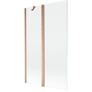 MEXEN - MIST vaňová zástena 110x150 cm 6mm f+s, meď kartáčovaná, číra 8A9-110-011-65-00 vyobraziť