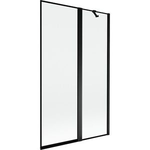 MEXEN - MIST vaňová zástena 110x150 cm 6mm f+s, čierna, okraj, pravá 8A9-110-011-70-70-P vyobraziť