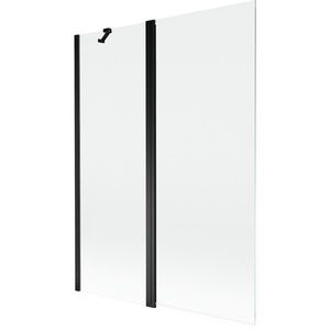 MEXEN - MIST vaňová zástena 130x150 cm 6mm f+s, čierna, číra 8A9-130-011-70-00 vyobraziť