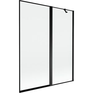 MEXEN - MIST vaňová zástena 140x150 cm 6mm f+s, čierna, okraj, pravá 8A9-140-011-70-70-P vyobraziť