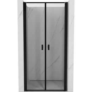 MEXEN - MIST dverná časť (d+d) 110x200 cm 6mm čierna, okraj 8A7-110-000-70-70 vyobraziť