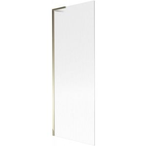 MEXEN/S - Next L vaňová zástena FIX 70 x 150, prúžky, zlatá 895-070-000-03-09-50 vyobraziť