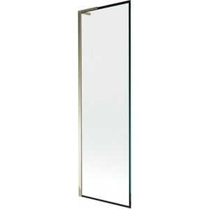 MEXEN/S - Next L vaňová zástena FIX 60 x 150, čierna vzor, zlatá 895-060-000-03-70-50 vyobraziť