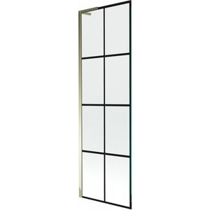 MEXEN/S - Next L vaňová zástena FIX 60 x 150, čierna vzor, zlatá 895-060-000-03-77-50 vyobraziť