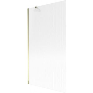 MEXEN/S - Next vaňová zástena FIX 100 x 150, prúžky, zlatá 895-100-000-00-09-50 vyobraziť