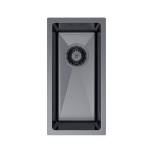 VELAZO Malý grafitový kuchynský drez s PVD povrchovou úpravou - 22 x 44 cm, Velazo VELAZ2244B vyobraziť