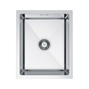 VELAZO Jednodrezový oceľový drez 37 x 45 cm nerez, Velazo VELAZ3745 vyobraziť