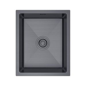 VELAZO Oceľový drez 40 x 50 bez otvoru pre batériu, grafit, Velazo VELAZ4050BB vyobraziť