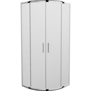 MEXEN - Rio štvrťkruhový sprchovací kút 80x80, mrazené sklo, chróm 863-080-080-01-30 vyobraziť