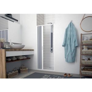 FORTE - Sprchová zástena FLEX - MARTE NEW - Rozmer A - 150 - 170 cm, Rozmer C - 185 cm, Typ otvárania - Zatváranie na stranu OLBBXF125001 vyobraziť