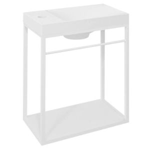 SAPHO - CREST konzola pod umývadlo 39, 5x45x21, 7cm, biela matná AR502 vyobraziť