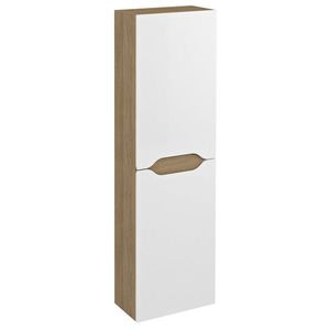 SAPHO - WAVE skrinka vysoká 40x140x20cm, ľavá/pravá, biela/dub cuneo WA250-3025 vyobraziť