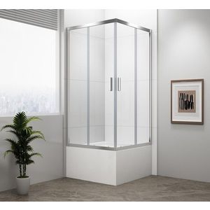 POLYSAN - CARMEN štvorcová sprchová zástena 800x800x1650, číre sklo MD5216 vyobraziť