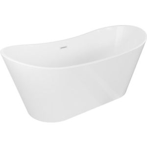 MEXEN/S - Montana vaňa voľne stojaca 180 x 90, biela, sifón a prepad biela 52011809000-20 vyobraziť