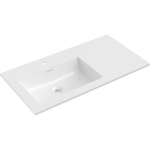 MEXEN - Otis umývadlo zapustené do dosky ľavá 91 x 46, 5, biela lesk 25189000L vyobraziť