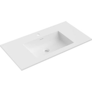 MEXEN - Otis umývadlo zapustené do dosky 91 x 46, 5, biela mat 25189001 vyobraziť
