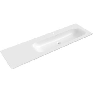 MEXEN - Vela umývadlo zapustené do dosky pravá 161 x 46, 5, biela lesk 25231600P vyobraziť