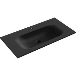 MEXEN - Vela umývadlo zapustené do dosky 91 x 46, 5, čierna mat 25239071 vyobraziť