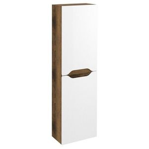 SAPHO - WAVE skrinka vysoká 40x140x20cm, ľavá/pravá, biela/dub collingwood WA250-3019 vyobraziť