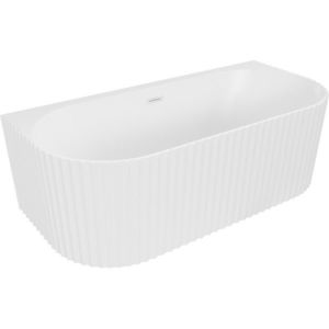 MEXEN/S - Sella voľne stojaca vaňa nástenná reliéf 170 x 80, biela mat, sifón a prepad biela 52711708001-20 vyobraziť