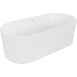 MEXEN/S - Paola voľne stojaca vaňa reliéf 170 x 80, biela mat, sifón a prepad biela 52721708001-20 vyobraziť
